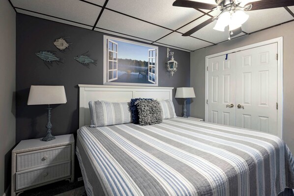 Maison, Plusieurs lits, baignoire à remous (One More Night) | 5 chambres, décor unique, ameublement unique, literie fournie