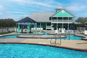 Seasonal outdoor pool