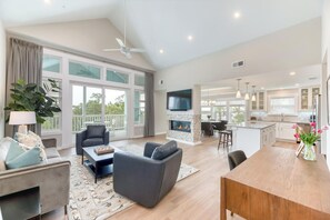 Superior Apartment, Balcony | Living area