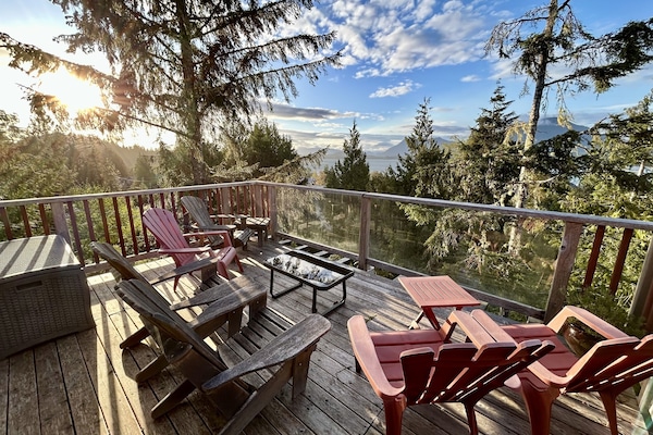 Incredible views from the upper Deck