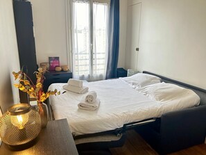 1 chambre, Wi-Fi, draps fournis