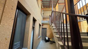 Majoituspaikan julkisivu