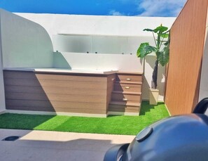 Enceinte de l’hébergement