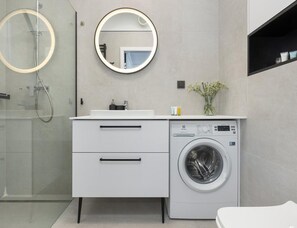Apartment | Bathroom - Apartment in Niechorze by the Beach (Rewal)