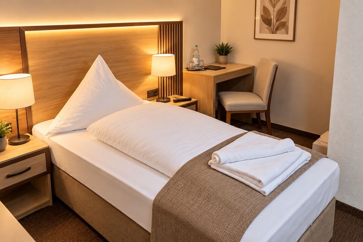 Kamar Single Comfort, pemandangan kota | Kedap suara dan Wi-Fi gratis