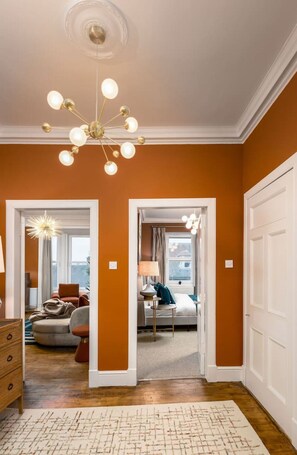 2 bedrooms, iron/ironing board, travel crib, WiFi