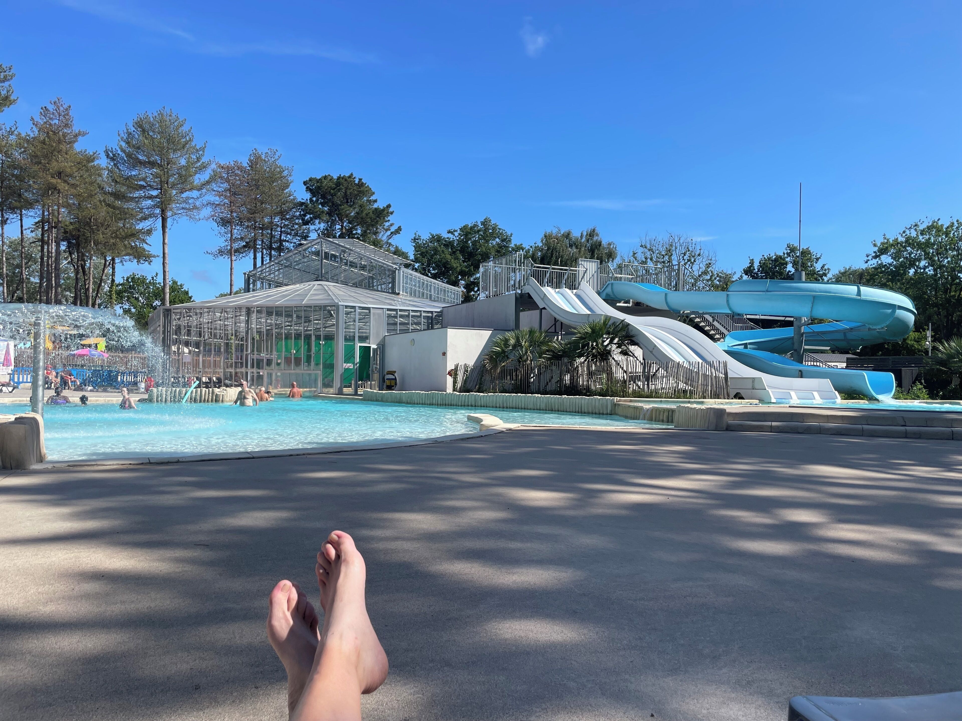 Innenpool, Außenpool