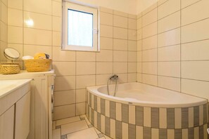 Appartamento, 2 camere da letto, fumatori, balcone | Bagno