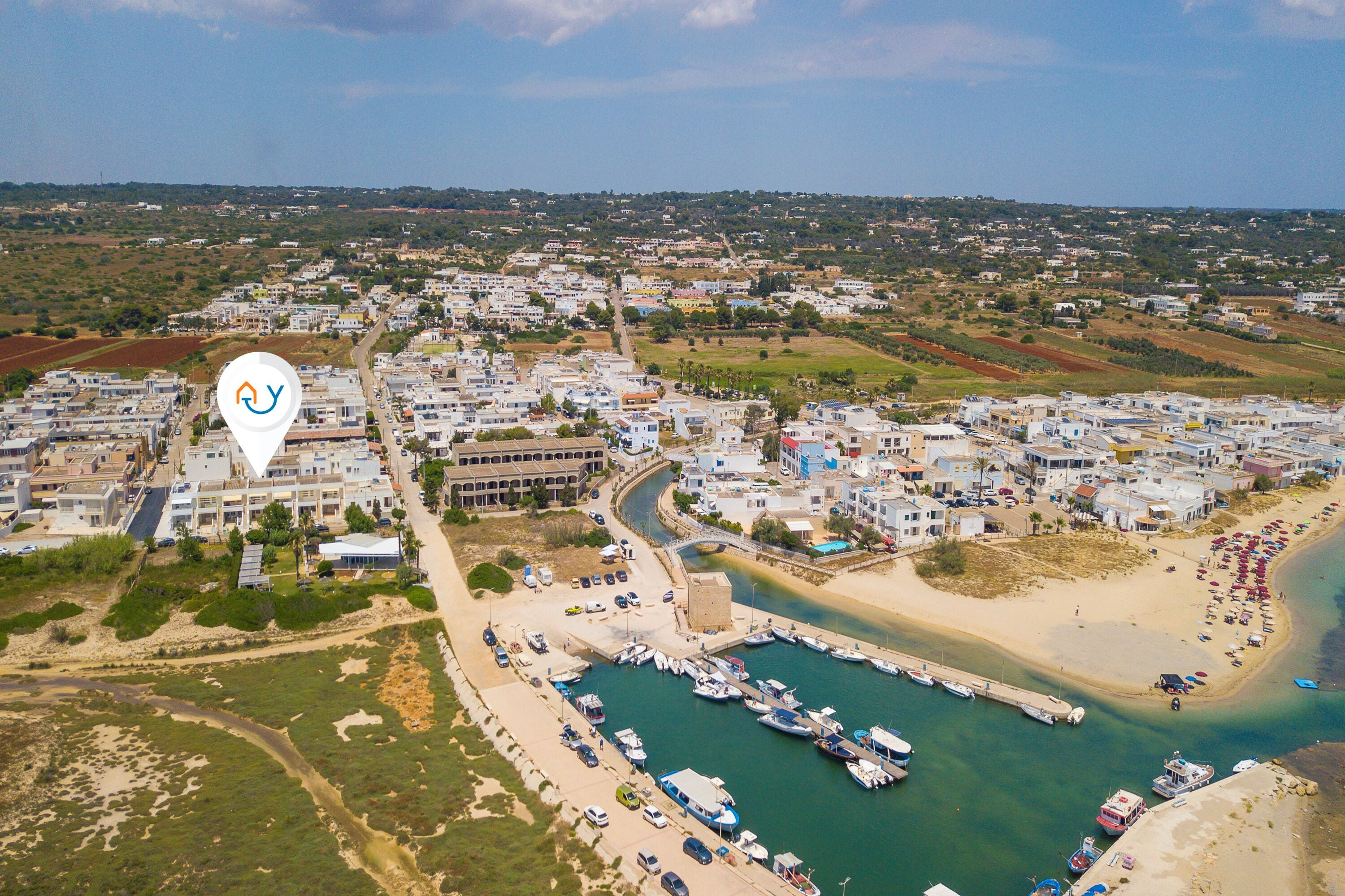Family Apartment, Multiple Bedrooms (Tramonto Salentino Apartment Sea View) | Marina
