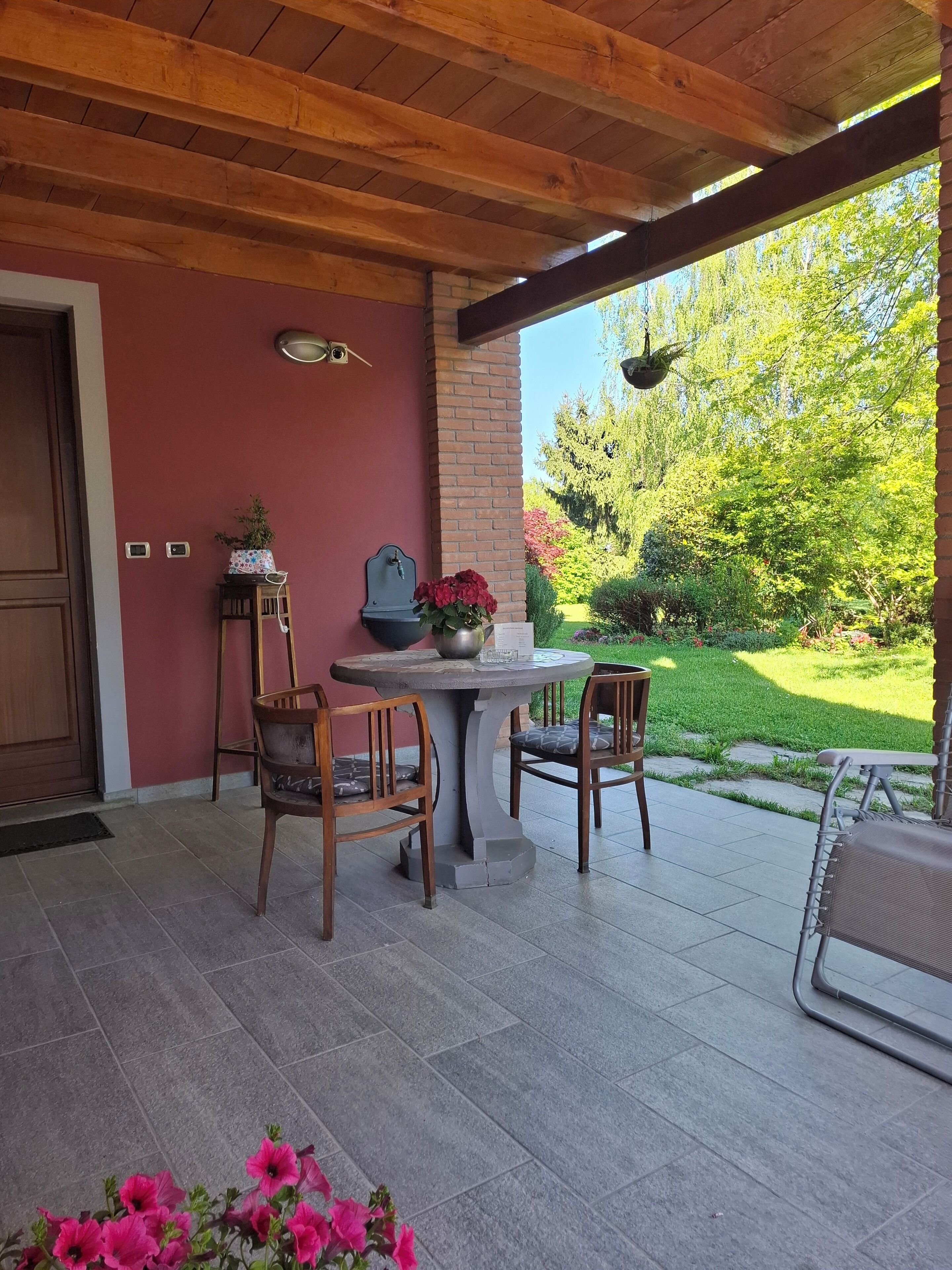 Facciata della struttura