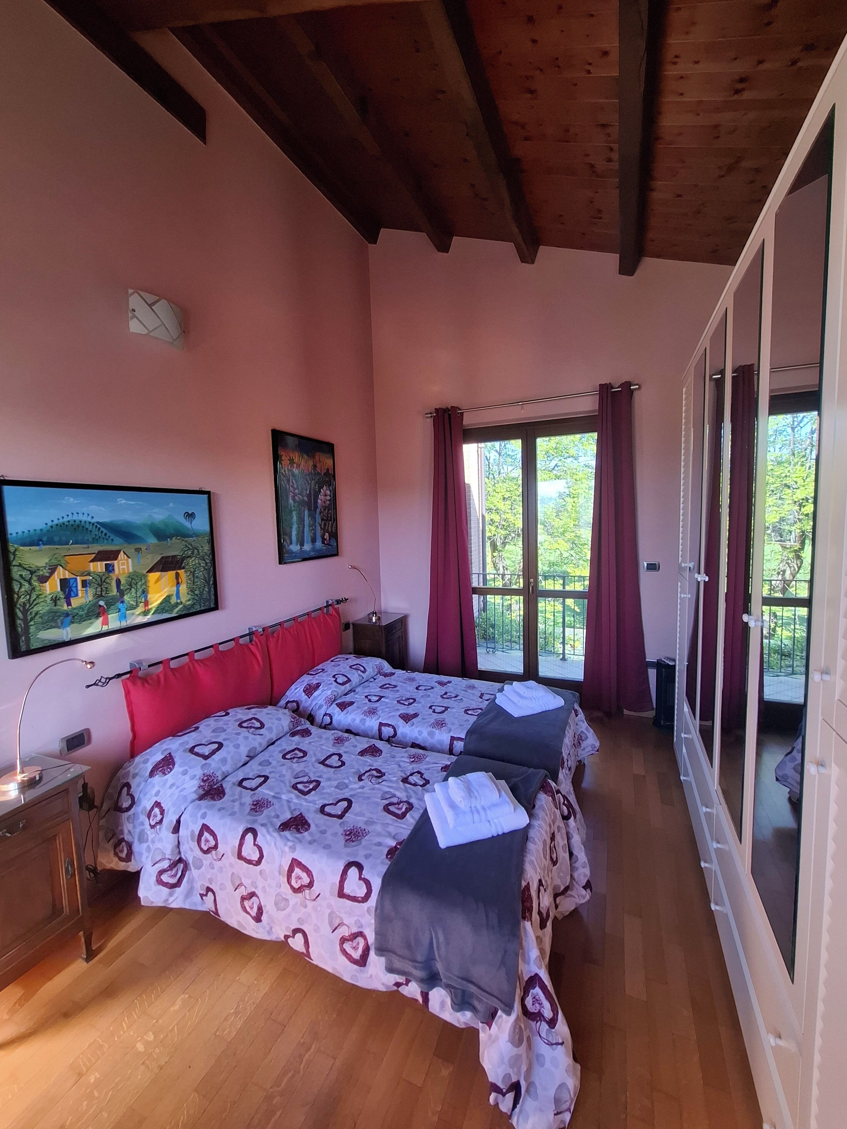 Zweibettzimmer, Bergblick | Kostenloses WLAN