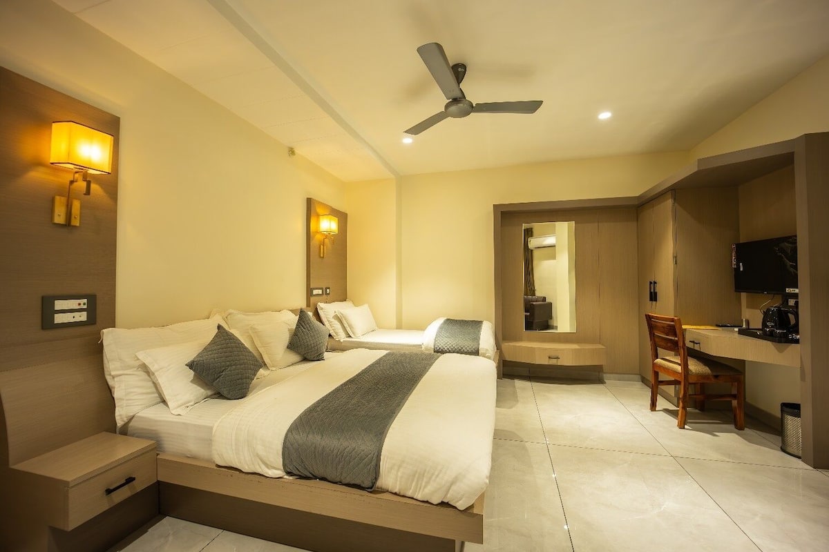 Chambre luxueuse, Plusieurs lits | AccĂšs au Wi-Fi (inclus)