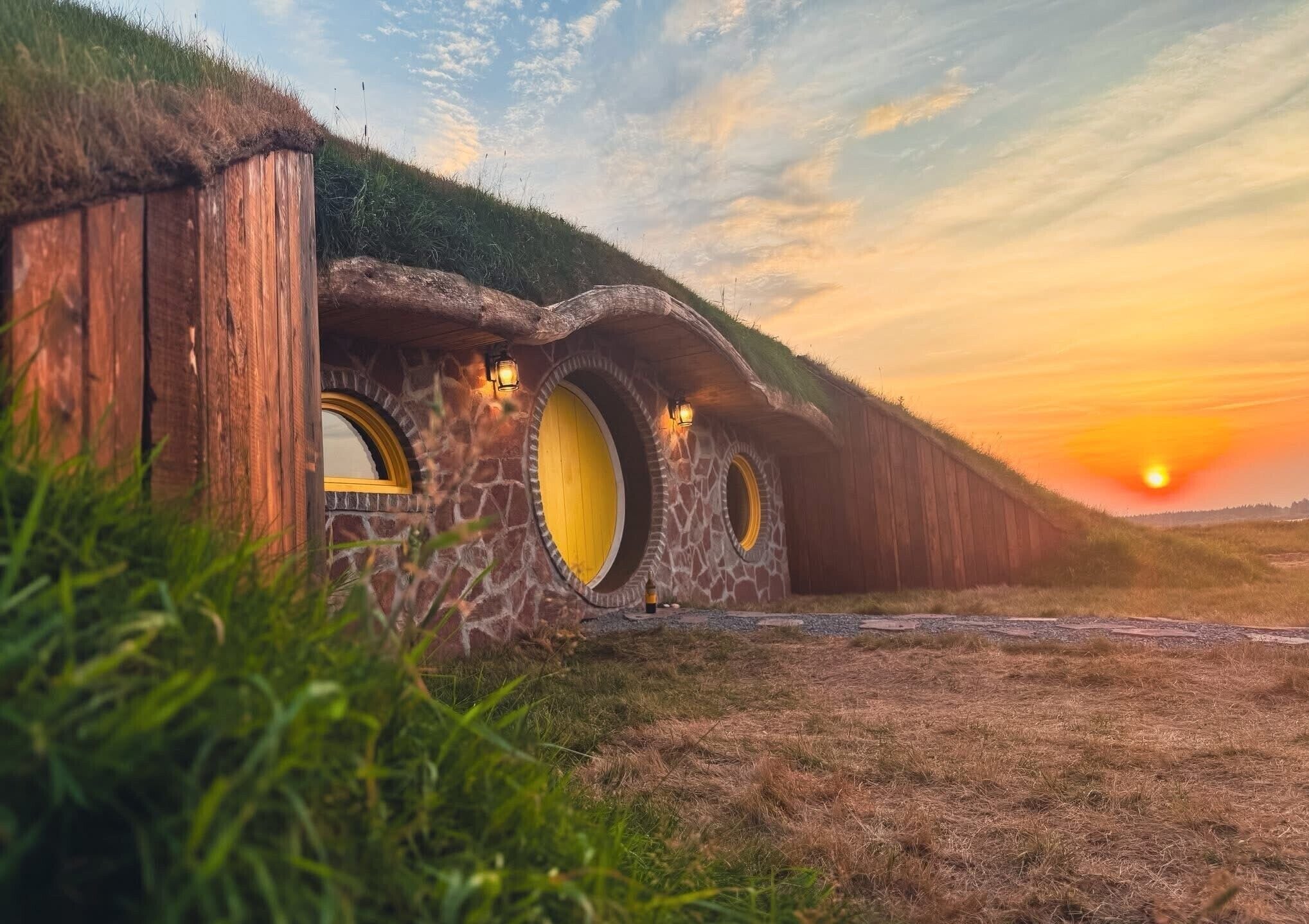 Fachada da propriedade