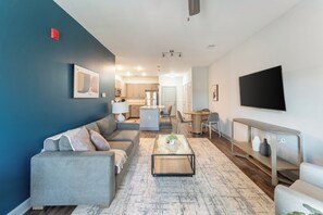 Apartment, 2 Bedrooms | Living area | 50-inch TV with digital channels - Landing Myrtle Beach (Socastee)