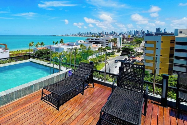 Quarto casal luxo | Piscina | Piscina externa