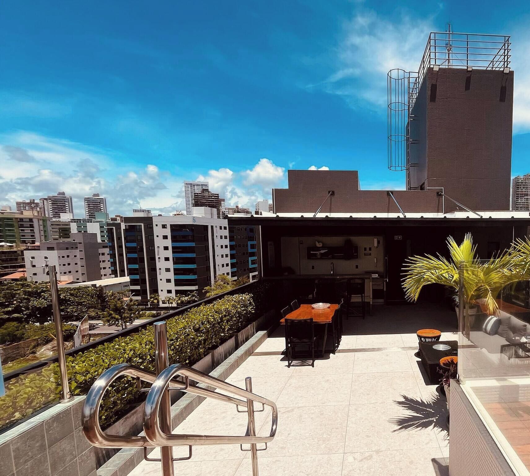 Habitación Deluxe doble | Terraza o patio