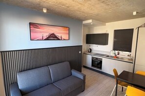 Living area - Paceville | 4A - Seaview 2BR, Near Beach & Bars (St. julian's)