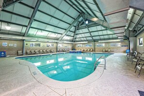 Indoor pool, outdoor pool