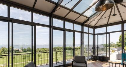 La Tour de l’Estuaire | Sea View & Shared Garden | 6 guests