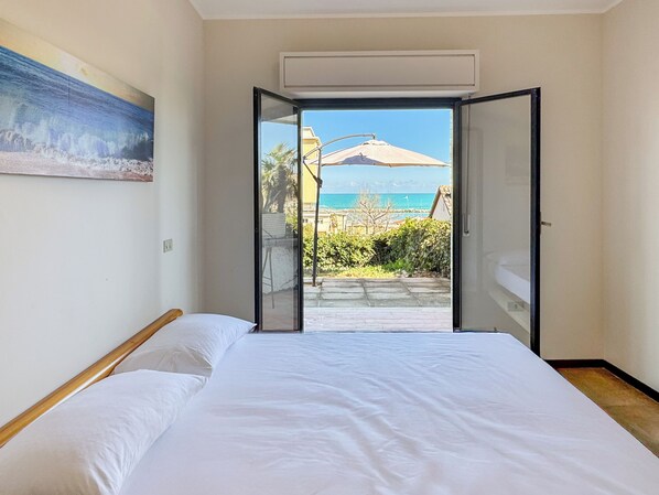 3 chambres, draps fournis