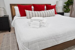 4 chambres, fer et planche à repasser, accès au Wi-Fi (inclus)