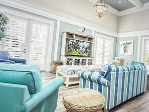 Televisie, videospelletjes, een dvd-speler en boeken