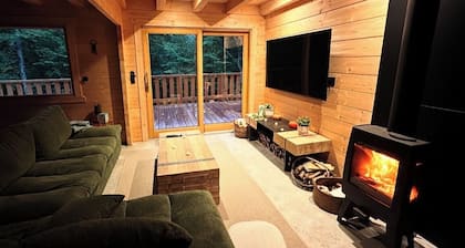 Chalet en bois Ă l'Esperou pour 15 personnes