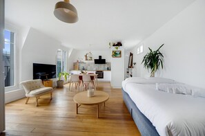 1 chambre, accès Internet, draps fournis