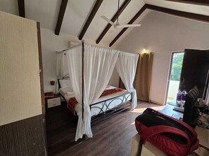 Deluxe-Doppelzimmer, Gartenblick | Grundriss