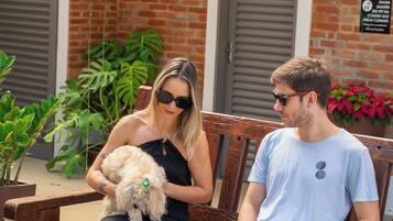 Aceita animais de estimação