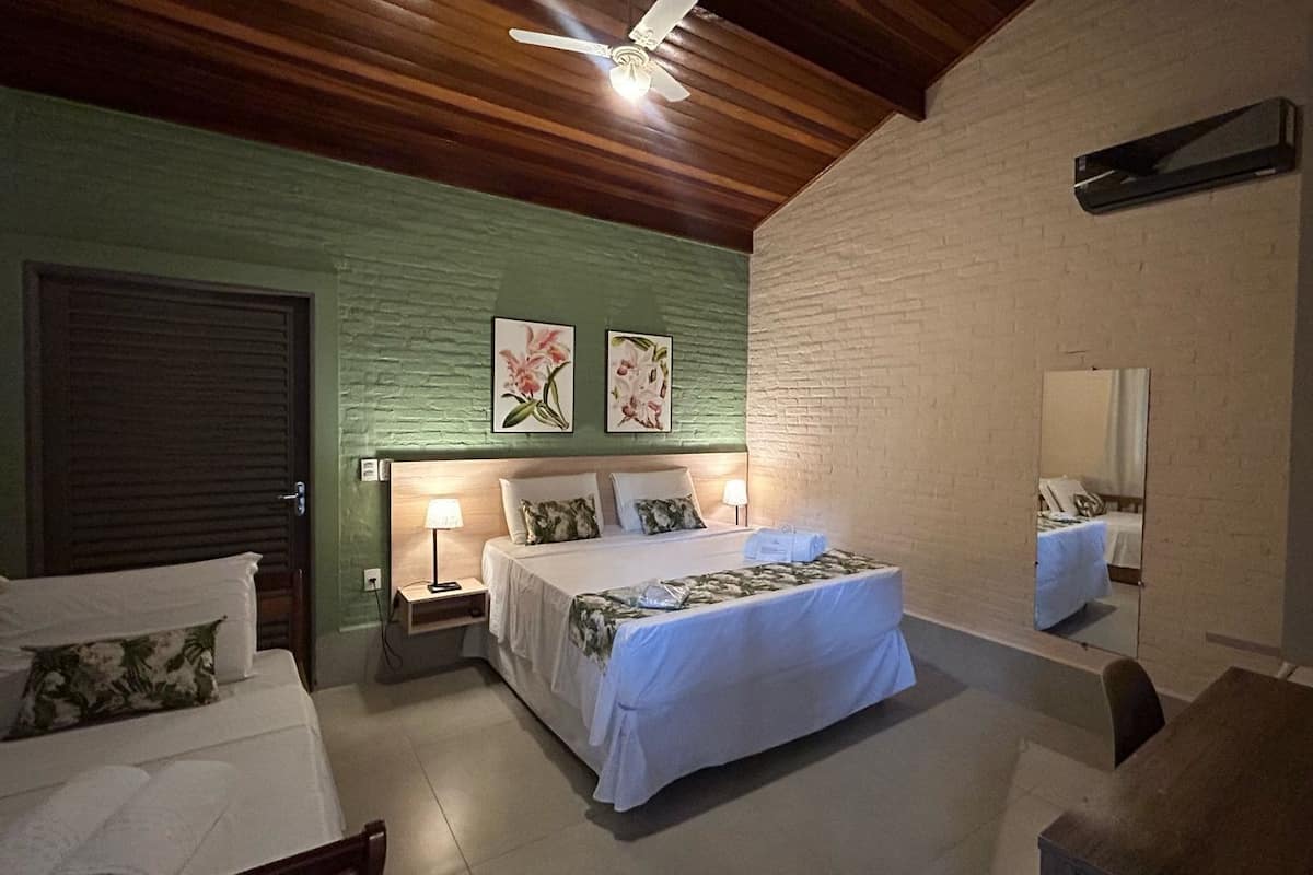 1 bedroom, minibar, desk, laptop workspace