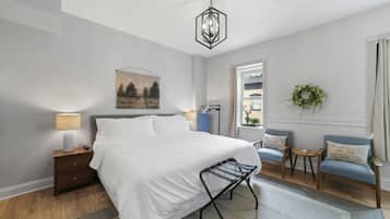 1 chambre, fer et planche Ă repasser, Wi-Fi gratuit, draps fournis