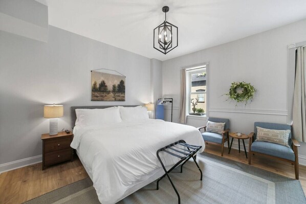 1 Schlafzimmer, Bügeleisen/Bügelbrett, kostenloses WLAN, Bettwäsche