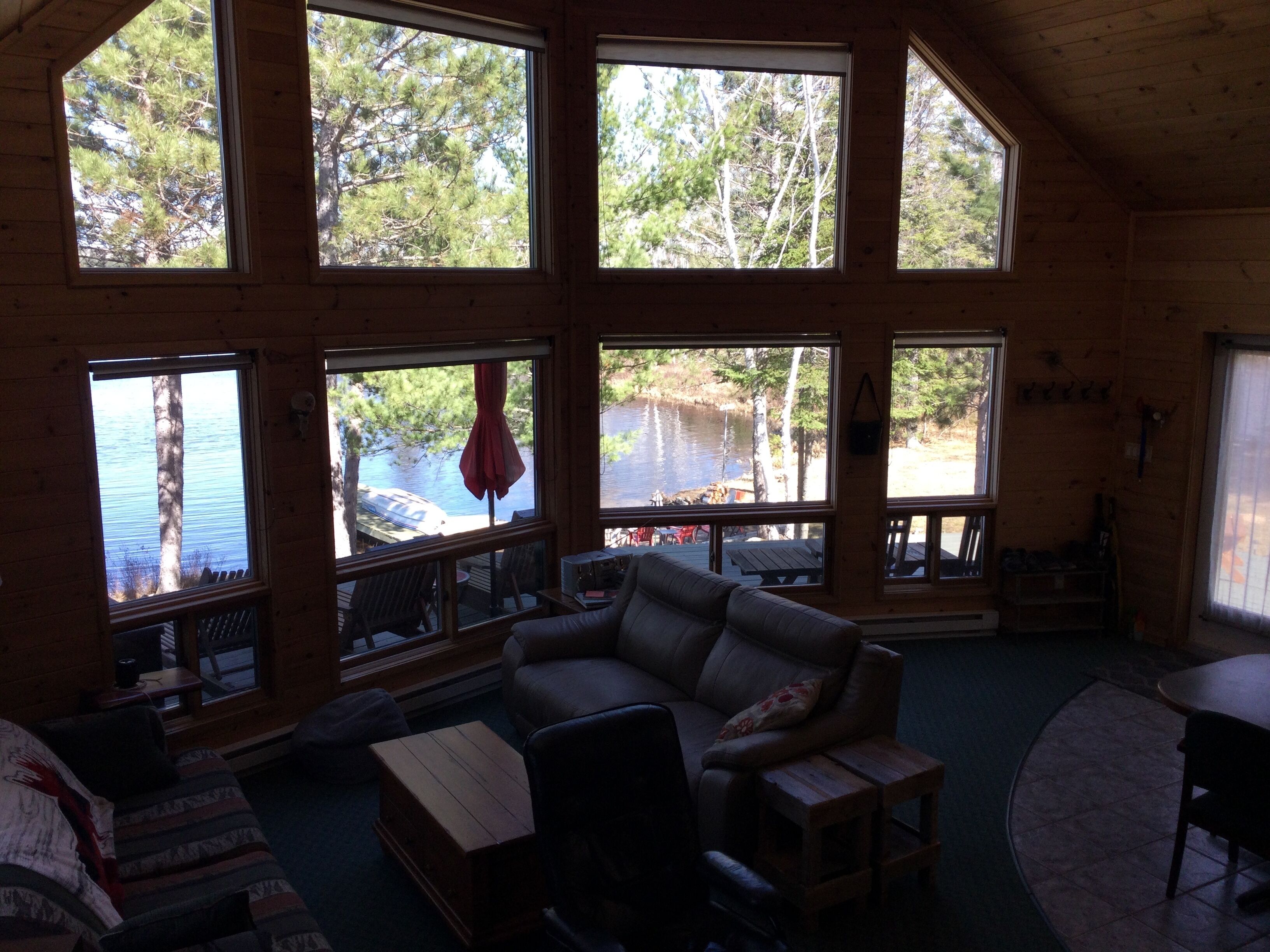 Televisión, chimenea, reproductor de DVD y tenis de mesa 