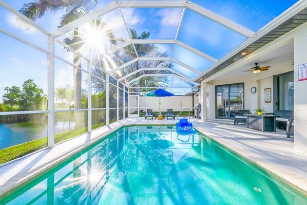 Außenpool, beheizter Pool