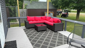 Kabin Premium, 2 kamar tidur | Teras/patio