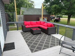 Kabin Premium, 2 kamar tidur | Teras/patio