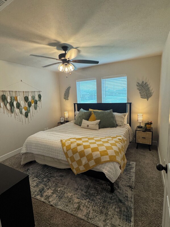 5 bedrooms, iron/ironing board, travel cot, free WiFi