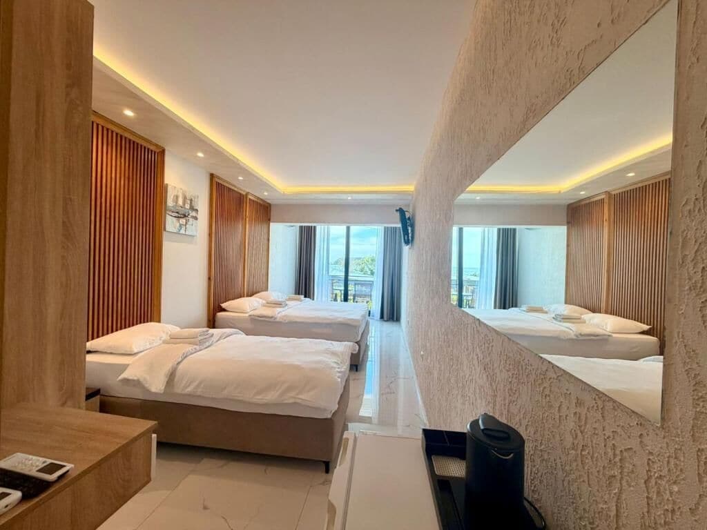 Comfort-Vierbettzimmer, Balkon