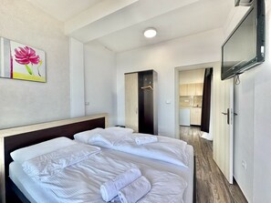 Economy-lejlighed - balkon - havudsigt | Lydisolering, gratis Wi-Fi
