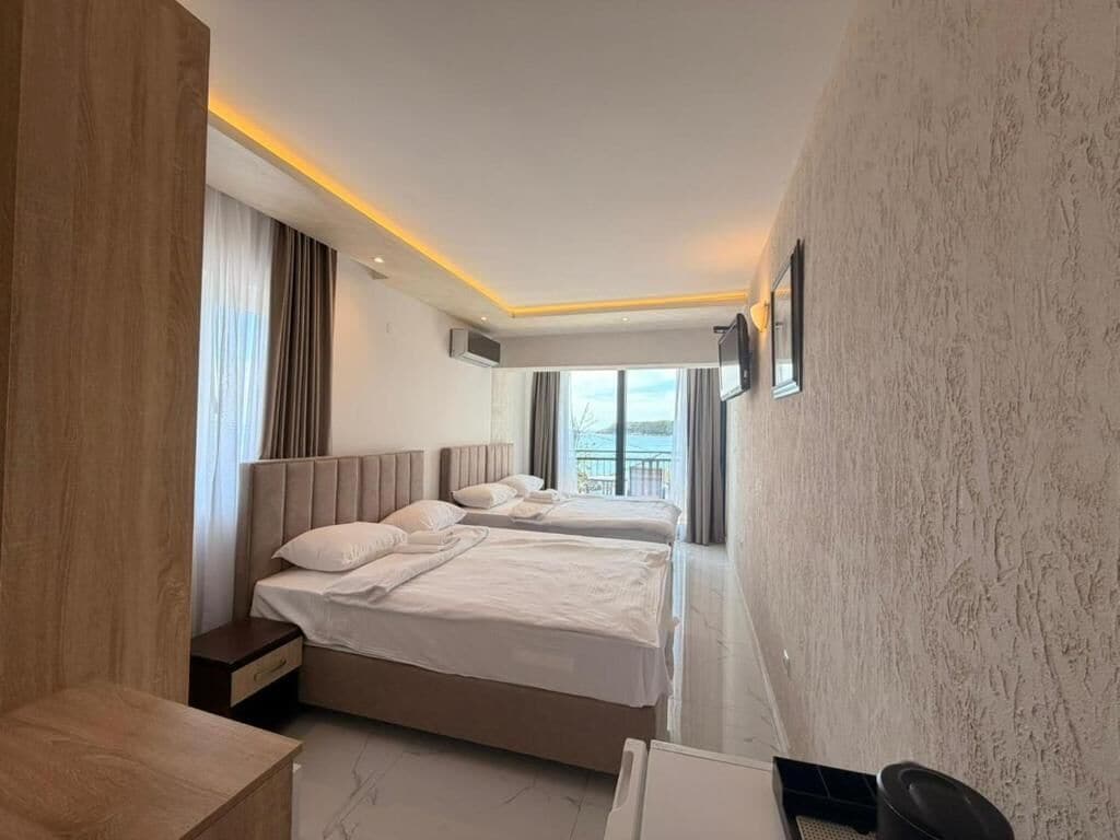 Premium-Vierbettzimmer, Balkon