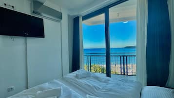 Appartement Ăconomique, balcon, vue mer | 1 chambre, Wi-Fi gratuit