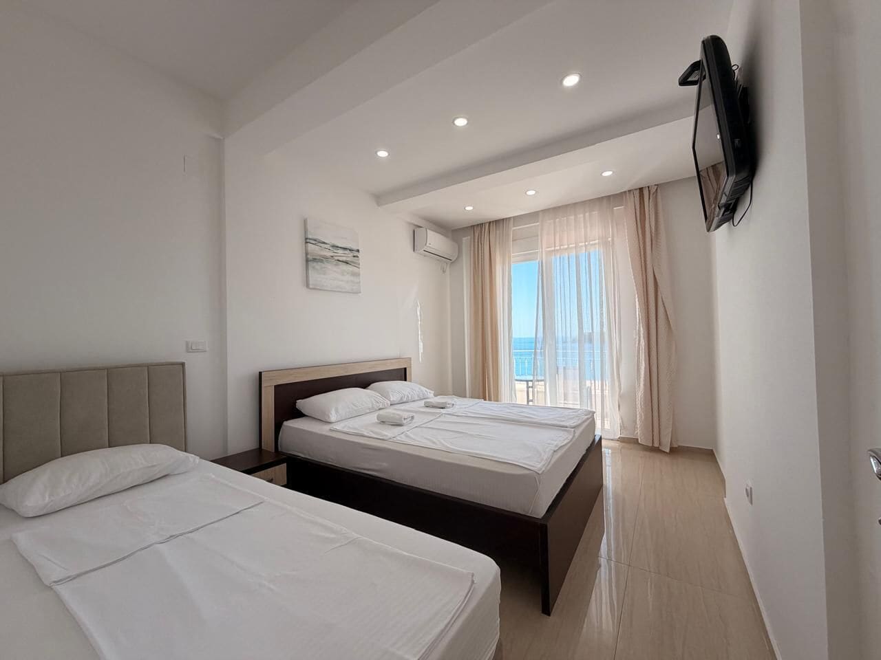 Deluxe-Apartment, Balkon