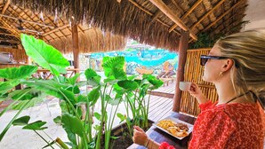 Breakfast area - Hotel Maya Dreams (Bacalar)