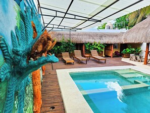 Interior detail - Hotel Maya Dreams (Bacalar)