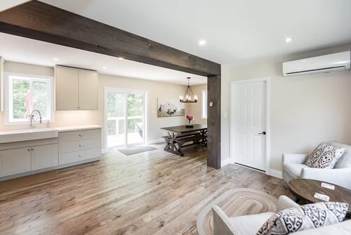 Modern Farmhouse Red Barn w/ 1 bedroom and a Scenic Forest and Country Setting