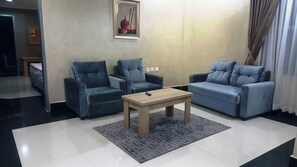 Presidential Apartment | Living area - Royal Continental Hotels and Apartment (Abuja)