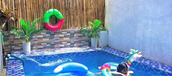 Private Resort w/ Villa, pool, mini playground and an aesthetic probinsya vibe!