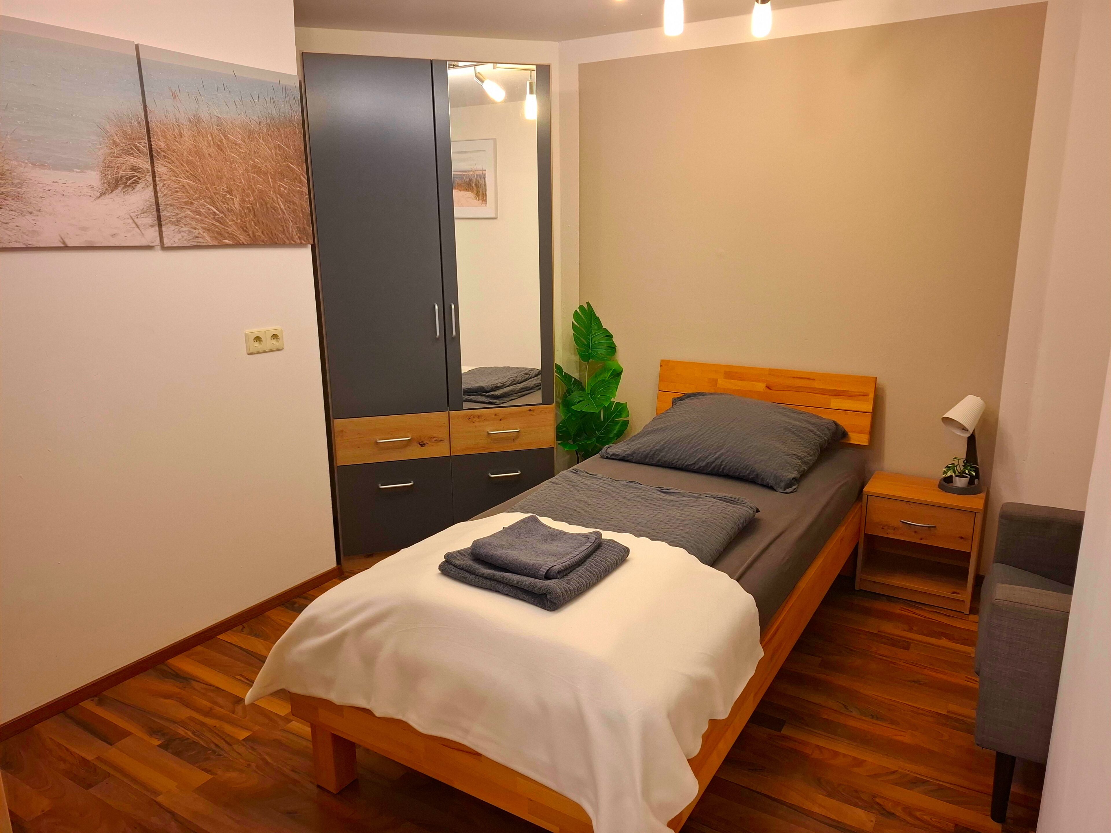 2 habitaciones, wifi gratis y ropa de cama 