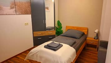 2 slaapkamers, gratis wifi, beddengoed